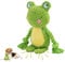 Valicaer Squeaky Dog Toys,Soft Funny Plush Dog Toy Interactive Dog Toys Durable Stuffed Plush Dog Toy with Crinkle Squeaky Paper and Tug Rope Dog Chew Toy Dog Teething Toys for Pet (C)
