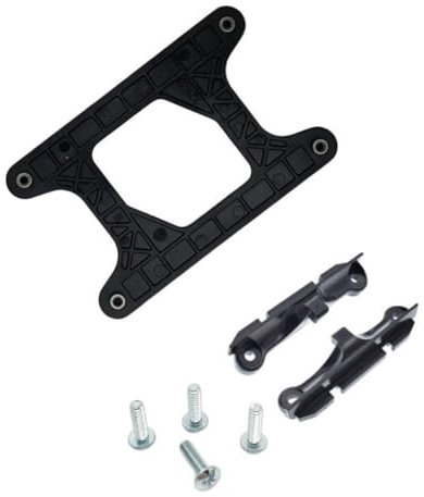 Fcnjsao AM4/AM5 Backplane CPU Fan Coolers Mounting Bracket Back Plate Back Sheet Iron Plate For AM4 B350 X370 A320 X470
