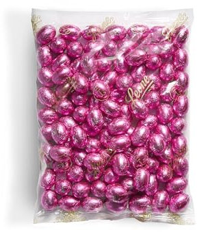 Leone dal 1857 - Sacchetto Ricarica con Ovetti Ripieni Fondenti - Cioccolatini Fondenti Leone - 500gr