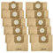 LAPONO Sacchetti Filtro Aspirapolvere for Karcher WD3, 10Pezzi Carta Sacchetto Filtri for Kärcher Ricambi 6.959-130.0 Compatibili Karcher WD3, WD2, MV3, MV1, A2204, A2656, WD3200, SE4001, WD3300