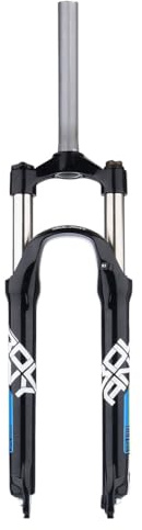 LHHL MTB Forcella Ammortizzata Bici 26 27.5 29 Dritto 1 1/8 Olio/Primavera Corsa 100mm Freno Disco Blocco Manuale QR 9mm