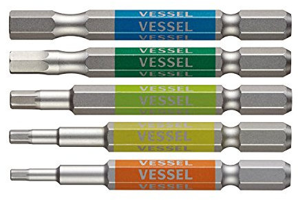 VESSEL GO-SAI Bit mit einem Ende [Nr. GS5P-31] (sortiert, 5-teiliges Set)