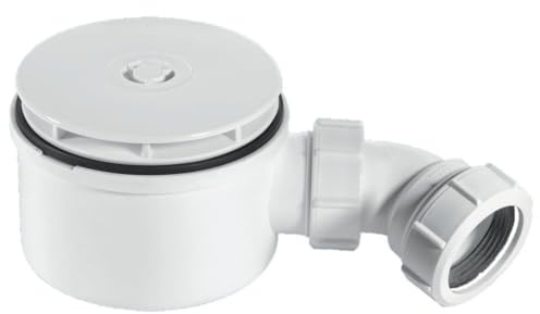 McAlpine 90mm Shallow Shower Trap ST90WH10-70