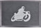 Polo Fußmatte Motorrad - Polyamid Vinyl - 60x40cm - Für Biker-Haushalt neutral