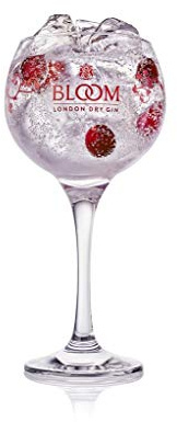 Bloom London Dry Gin Balloon Glass
