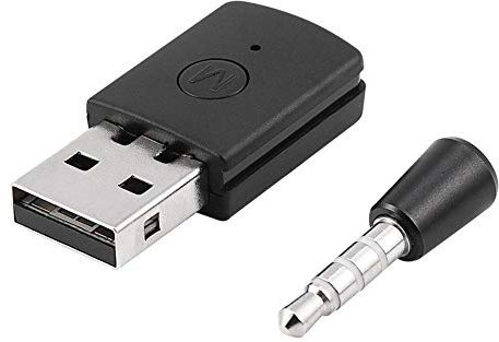 Adaptador USB Bluetooth Dongle para PS4, Mini USB 4.0 Adaptador Bluetooth Dongle Receptor y transmisores para PS4 Playstation