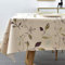 Plenmor Wachstuchtischdecke PVC Tischdecke Plastik Tischdecke Outdoor, Table Cloth Waterproof Abwischbare Tischtuch Dining Table Cover (Herbstblätter, 137 x 275 cm)