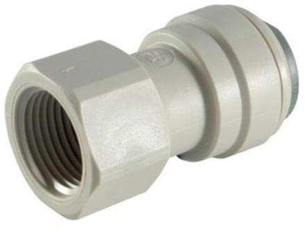 Raccord droit f 3/8'' bsp x push fit 3/8'' John Guest