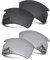 Well-aimed Verres de rechange compatibles avec les lunettes de soleil Oakley Flak 2.0 XL OO9188 - Pack économique 201, Noir + argent iridium, Taille unique