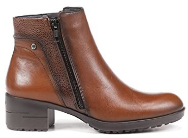 Fluchos Botines para mujer F1367 Aliss de la talla 36 en color CUERO