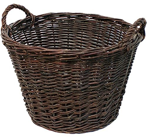 Siena Garden Ernte-/Kartoffelkorb L, Ø 50 x 30 cm Weide, 2 Griffe