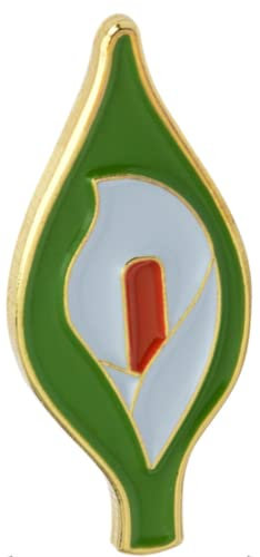 Ireland Easter Lily Irish National Flag Metal Enamel Pin Badge
