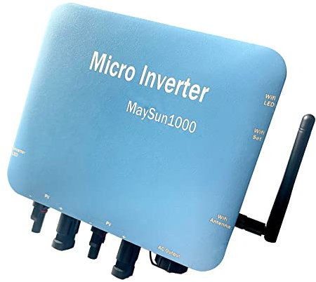 1000W Réseau Onduleur Solaire WiFi Contrôle Micro Onduleur IP65 Étanche 230V Énergie Solaire Réseau-Cravate Micro Onduleur A,1000W