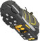 Grectek GT10 Leggero Ice Tacchetti,Ramponi da Ghiaccio Antiscivolo, in Acciaio Inossidabile per Scarponi Scarpe Winter Outdoor ​Camping Neve Pesca Caccia Camminare (M)
