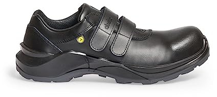 Abeba Unisex Food Trax Halbschuh Klettverschluss schwarz-40 Clog, schwarz, 40 EU
