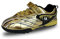 Hsnava Kids Football Boots Size Astro Turf Trainers Non-Slip Sports Shoes Sneakers Soccer Gold 10.5 UK Child
