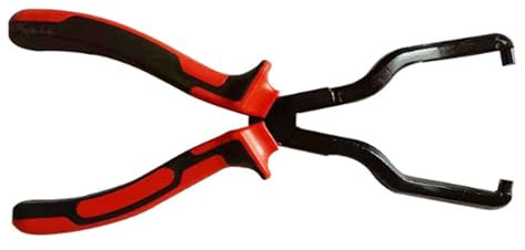 Yuiturt Fuel Line Pliers, Hose Clamp Plier Fuel Line Hose Clip Pliers, Universal Electrical Disconnect Tool Wire Grip Plier Release Removal Petrol Fliter Tool for Car Maintenance Oil Pipe Radiator