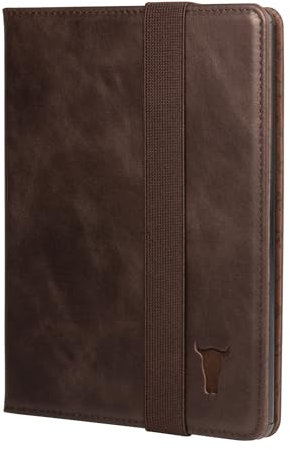 TORRO Étui Coque en Cuir Vertiable Compatible avec Kindle Paperwhite, Kindle Paperwhite Signature Edtion et Kindle Colorsoft Signature Edition Versions 2024 (Taille D'écran 7 Pouces) - Marron Foncé