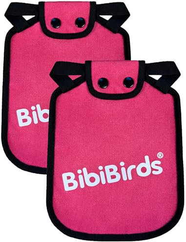 BibiBirds Hühner-Sattel - Langlebiger und komfortabler Geflügelschutz - Verstellbare Passform für Hühner - Leichtes und atmungsaktives Design - 2P
