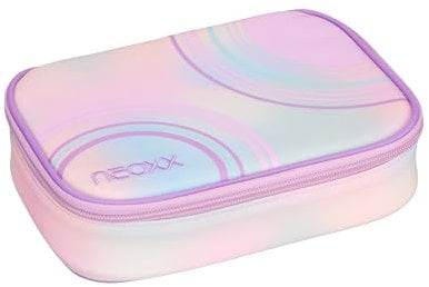 neoxx - Schlamperbox Dunk Candy Party – Platz für EIN Geodreieck – Stifte Flap mit 26 Stifteschlaufen – ca. 23,5 x 17 x 6,5 cm – für Schulkinder