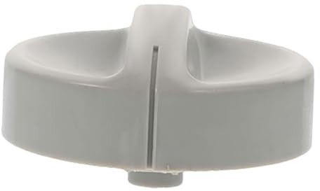 Mipcase Ersatzknopf für Mikrowelle und Gasherd aus Kunststoff mit Ergonomischem Design und Einfacher Installation Weißer Herdknopf für Küchengeräte