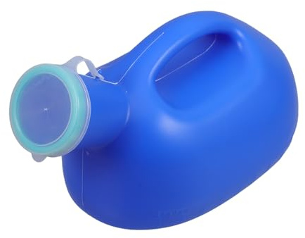 STOBAZA Urinoir Portatif et Facile à Nettoyer avec Couvercle Anti-éclaboussures pour Hommes Léger en Pp, pour Voyage et Activités Extérieures