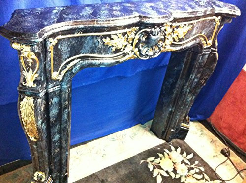 Jas-Min Cornice per Caminetto Camino travestimento gesso Stuck camino barocco Style Antico 1840 K 128