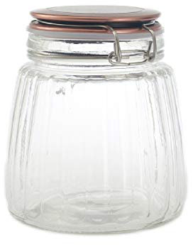 For Preservation Rose Gold Roma Airtight Jar 1000 ml