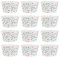 100 Pièces Caissettes En Papier Jetables Pour Cupcakes, Muffins, Glaces Et Desserts - Tasses Colorées Avec Revêtement Anti-Fuite Pour Mariages, Anniversaires Et Fêtes
