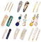 Perle Haarspange Damen, 20Pcs Perle Haarspange Haarnadeln Haar Klammer Haar Haarspangen Zubehör für Hochzeit Valentinstag Geschenke