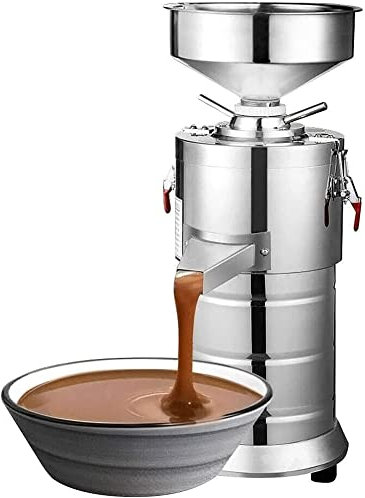 Commercial Automatic Peanut Butter Grinder, Electric Stainless Steel Nut Butter Making Machine, Very Suitable for Peanut Sesame Walnut Butter