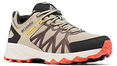 Columbia Peakfreak II Outdry WP wasserdichte Wanderschuhe für Herren, Braun (Canvas Tan x Black), 43 EU