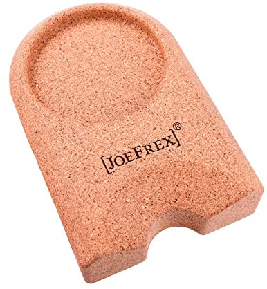 Tampermatte aus Kork - Tamping Matte für Siebträger und Tamper - Tamping Station mit Kantenschutz - Umweltfreundliche Tamper Matte - Qualitatives Baristazubehör von [JoeFrex]