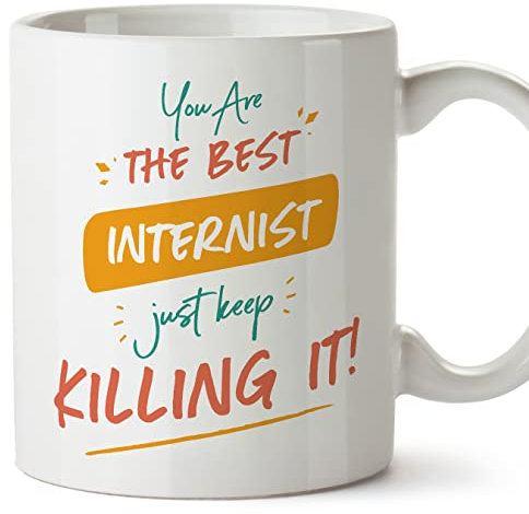 Mugffins Tasses pour INTERNE - En Anglais - Cadeau original pour INTERNE femme - You are the best keep killing it - 11 oz / 330 ml