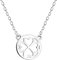 Sofia Milani - Damen Halskette 925 Silber - Kreis Kleeblatt Anhänger - N0566