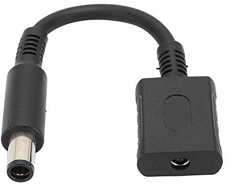 Adapter Dongle für Netzteil, 4,5 x 3 mm Buchse auf 7,4 x 5,0 mm Stecker des Gleichstromadapters Netzstecker Ladeadapterkabel Adapteranschluss für Laptop Notebook