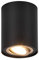 Trio Leuchten Deckenleuchte Cookie 612900180, Metall Schwarz/goldfarbig, exkl. 1x GU10