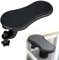 Ergonomischer einstellbarer Computer Schreibtisch Extender, TACYKIBD Computer Armlehne Handgelenkauflage, Tastatur Handgelenkauflage Mauspad Handgelenkstütze für Home Office Computer Laptop Arbeit