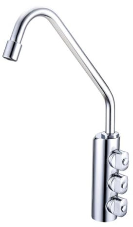 Rubinetto di prelievo 3 vie per depuratori Shurity 300 1/4”mm. (Cromo)
