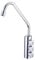 Rubinetto di prelievo 3 vie per depuratori Shurity 300 1/4”mm. (Cromo)