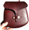 Mittelalterliche Beuteltasche Wikingergürtel PU-Leder Geldbörse Herren Damen Steampunk Ritter Piratenkostüm Antikes Ausrüstungszubehör Mittelalterlicher Stil (Burgund)