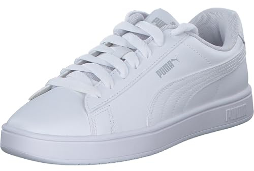 PUMA Rickie Classic JR Weiß Uni Jungen Schuhe (39), Weiß, 39 EU