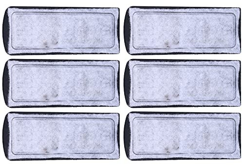 Acouto 6-teiliges Aquarium-Filter-Baumwoll-Ersatz-Wandfilterzubehör für Aquarien. Wechseln Sie Regelmäßig, Um eine Qualitativ Hochwertige Filterung zu gewährleisten. Um Erstklassige