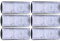 Acouto 6-teiliges Aquarium-Filter-Baumwoll-Ersatz-Wandfilterzubehör für Aquarien. Wechseln Sie Regelmäßig, Um eine Qualitativ Hochwertige Filterung zu gewährleisten. Um Erstklassige