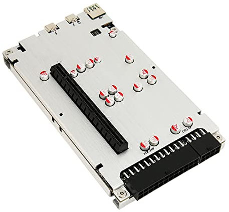 TH3P4G3 Grafik-Dockingstation, Externe Grafikkarte für Laptop, GPU Dock 3/4, 40 Gbit/s Übertragungsrate, ATX SFX Flex Netzteil mit 60 W PD-Aufladung