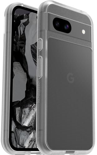 OtterBox Sleek Series Case for Google Pixel 8a, Shockproof, Drop proof, Ultra-Slim, Protective Thin Case, Tested to Military Standard, Clear, Non-Retail Packaging