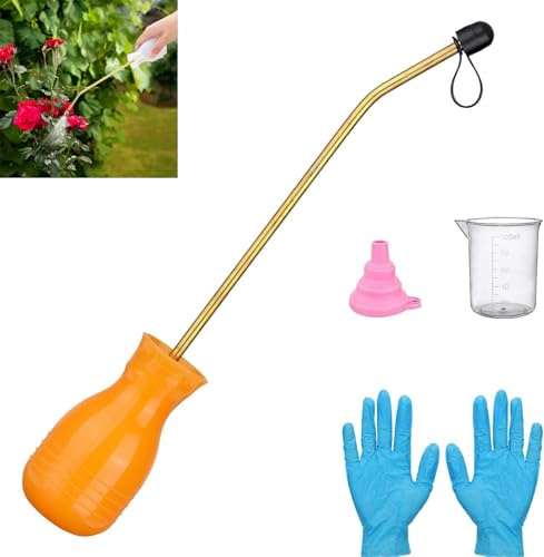 Wasp Nest Killer Bulb Duster Applicator Pest Control Bulb Duster Sprayer Wasp Nest Killer Handheld Pesticide Diatomaceous Earth Powder Duster
