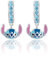 Disney Creolen mit Stich aus Sterlingsilber und Zirconia für Mädchen, Disney Schmuck