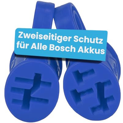 Besudo Lot de 2 protections de contact pour vélo électrique Bosch - [Lot de 2/bleu] - Accessoires de batterie pour vélo électrique - Protection de broche de contact -048-C2