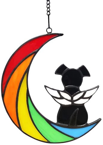 XINGLIDA Regalo de recuerdo de despedida pensativo hecho a mano Hermoso ornamento Perros fallecidos